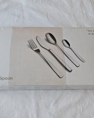 Set posate Alessi KnifeFork Spoon 48 posate