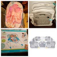 nr. 2 sdraiette neonati + Recinto bambini