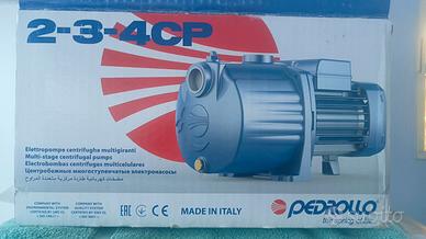 Elettropompa centrifuga multigirante