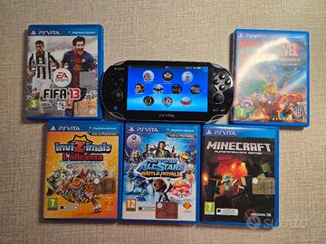 psvita + 64 gb rom + giochi