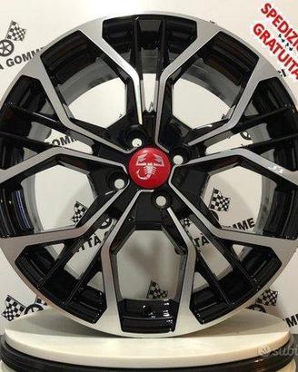 4 Cerchi in lega Abarth Grande Punto Evo da 17