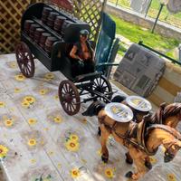 Carrozza con cavalli per locali pubblici o case