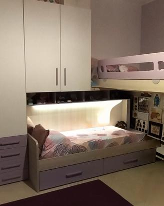 Cameretta Mondo Convenienza modello Spring