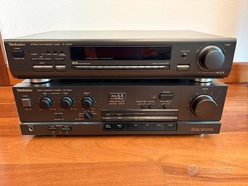 Amplificatore technics SU-V65A e Tuner Rds
