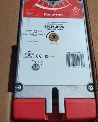 attuatore honeywell 