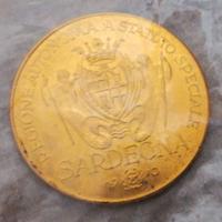 Medaglia Sardegna moneta TEMPO 1970 promozionale