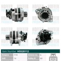 Alternatore per Opel Astra-Corsa