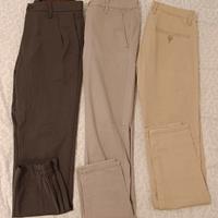 Lotto 3 Pantaloni Slim Bruno Leoni & Malcom Chic