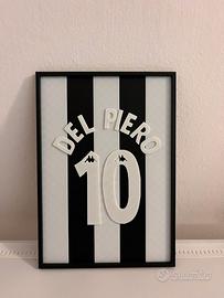 Quadro Juventus Del Piero