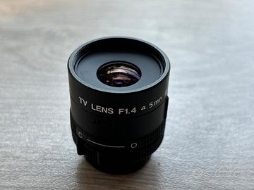Kowa 4.5mm f/1.4 CCTV lens - C Mount