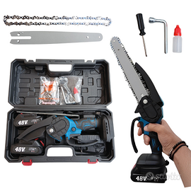 Mini Motosega a Batteria 8" Pollici Brushless