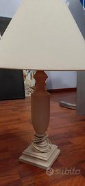 Abat-jour lampada legno