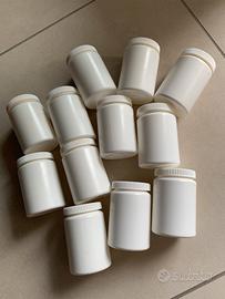 Barattoli di plastica 110ml con coperchio