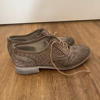 Stringate Oxford Mocassini in pelle donna n. 39