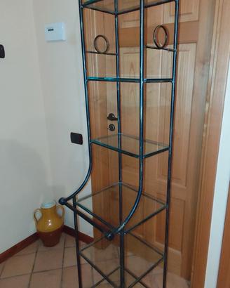 Mobile bagno in ferro battuto 