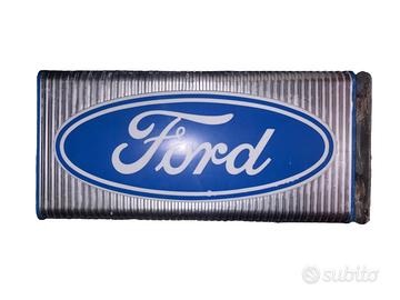Insegna bifacciale ford 1985