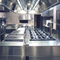 Cucina professionale ristorante forni passanti cap
