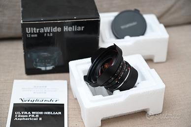 Voigtlander 12mm f5.6 Leica M UltraWide Heliar II