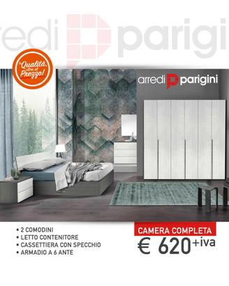 Camera da letto moderna - PROMO 304