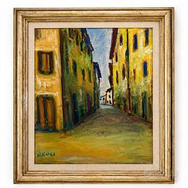 Quadro 60x70 cm di Gino Brogi del 1920-1930