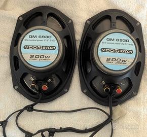 Coppia di altoparlanti Vdo Dayton 200 watt QM6930 