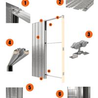 Controtelaio/Scrigno 70cm TITANO MITO Nuovo