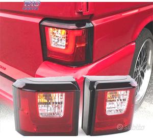 FANALI A LED VOLKSWAGEN VW T4 90-03 ROSSO BIANCO B