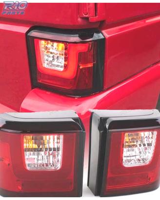 FANALI A LED VOLKSWAGEN VW T4 90-03 ROSSO BIANCO B