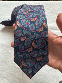 Salvatore Ferragamo, cravatta seta vintage