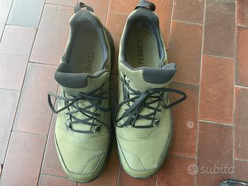 Adidas Terrex verde oliva in goretex