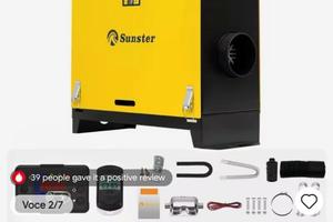 Riscaldatore per camper, barca, camion, abitazione