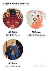 Maglia as roma adidas 24-25 calciatori a scelta