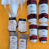 Protezioni arti marziali taekwondo S
