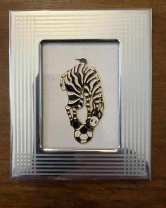 Juventus cornice vintage anni 80 mascotte zebra