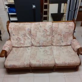 Divano rovere massiccio