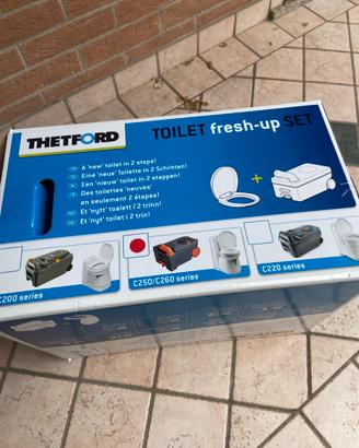 Camper Thetford Toilet Fresh-Up Set C250 C260 Kit