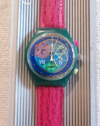Orologio vintage Swatch Chrono Pink Springs