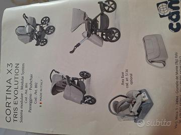 Passeggino trio Cam 