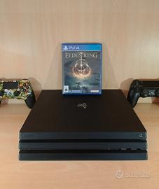 PS4 Pro + 2 controller + Elden Ring
