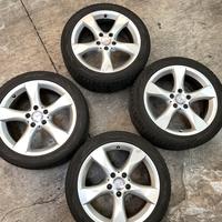 4 cerchi con gomme invernali per Mercedes Classe B