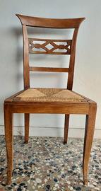 5 sedie - stile Liberty