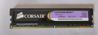 Corsair Modulo RAM 2gb DDR2 Corsair
