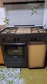 Cucina De'Longhi forno e vano bombola+ Cappa Elica