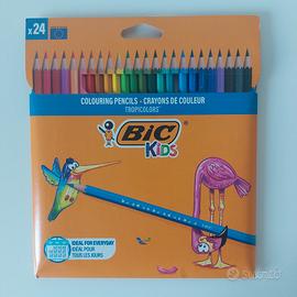 Pastelli BIC Kids Tropicolors x24 matite