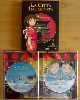 La citta’ incantata (H.Miyazaki) 2 dvd digipack