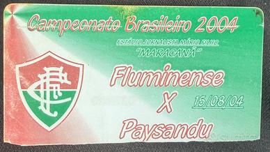 Biglietto maracana 2004
