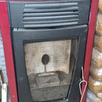 Stufa a Pellet Red Dalia 6kw 