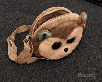 Marsupio in peluche per bambina