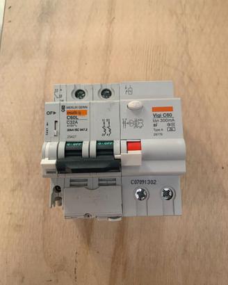 Interruttori C60L Merlin Gerin, Vigi C60 300mA