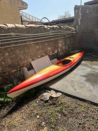 Canoa monoposto Masterline in vetroresina